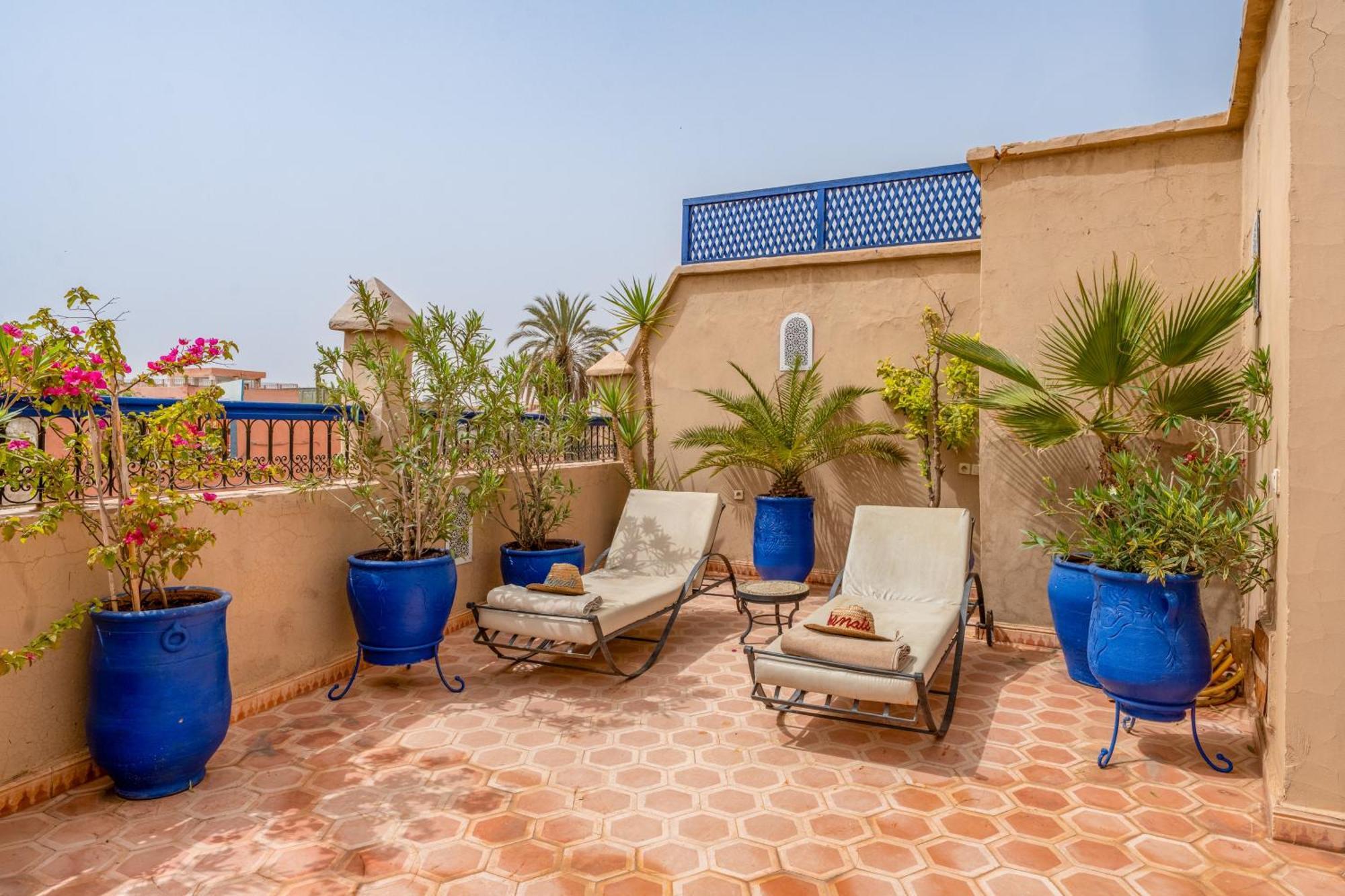 Riad Awinati Location Privatisee ,Piscine Chauffee , Beau Rooftop Marrakesh Eksteriør billede