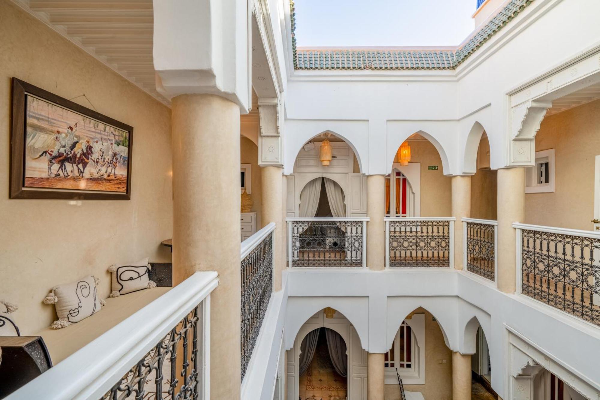 Riad Awinati Location Privatisee ,Piscine Chauffee , Beau Rooftop Marrakesh Eksteriør billede