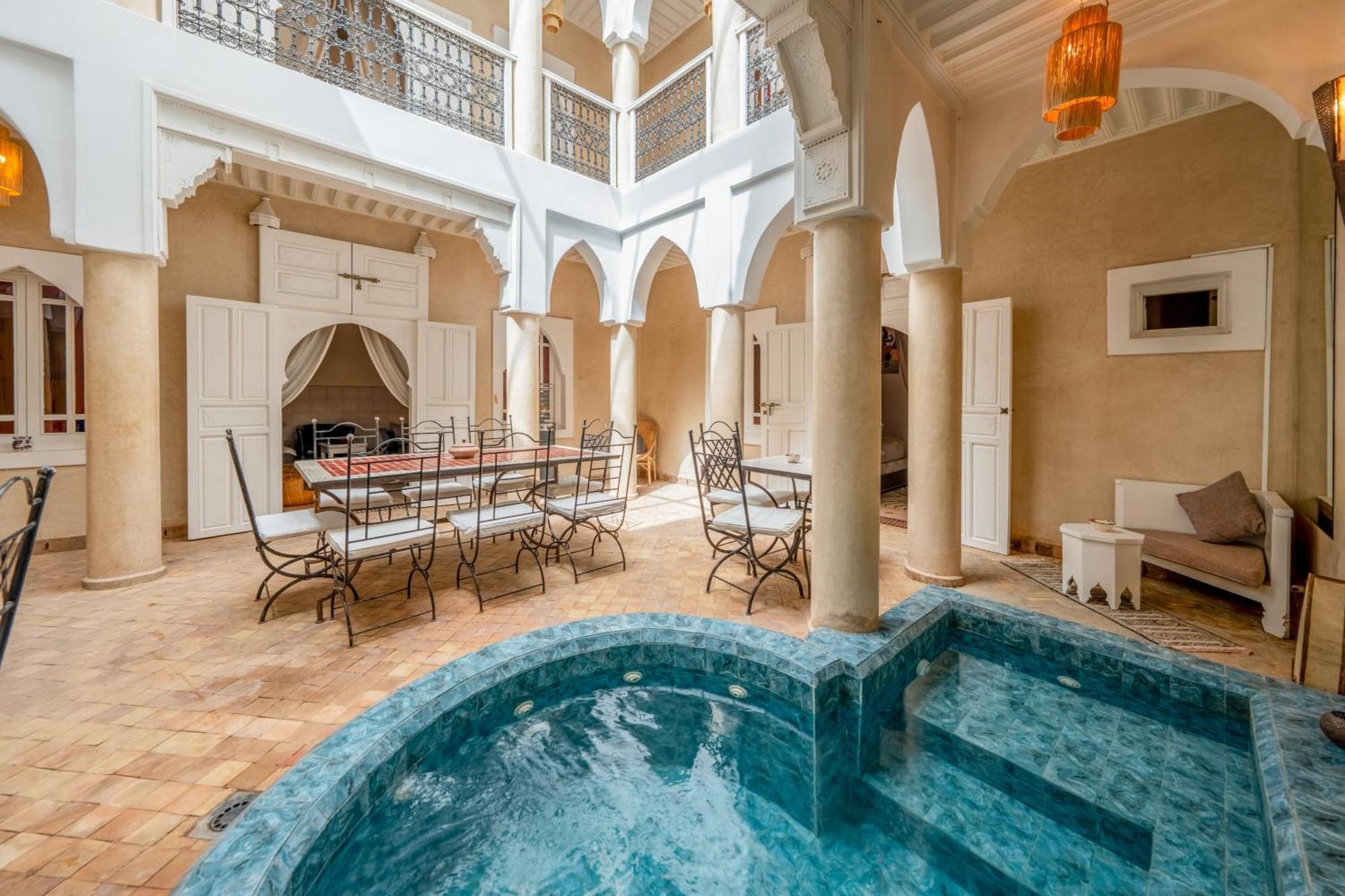Riad Awinati Location Privatisee ,Piscine Chauffee , Beau Rooftop Marrakesh Eksteriør billede