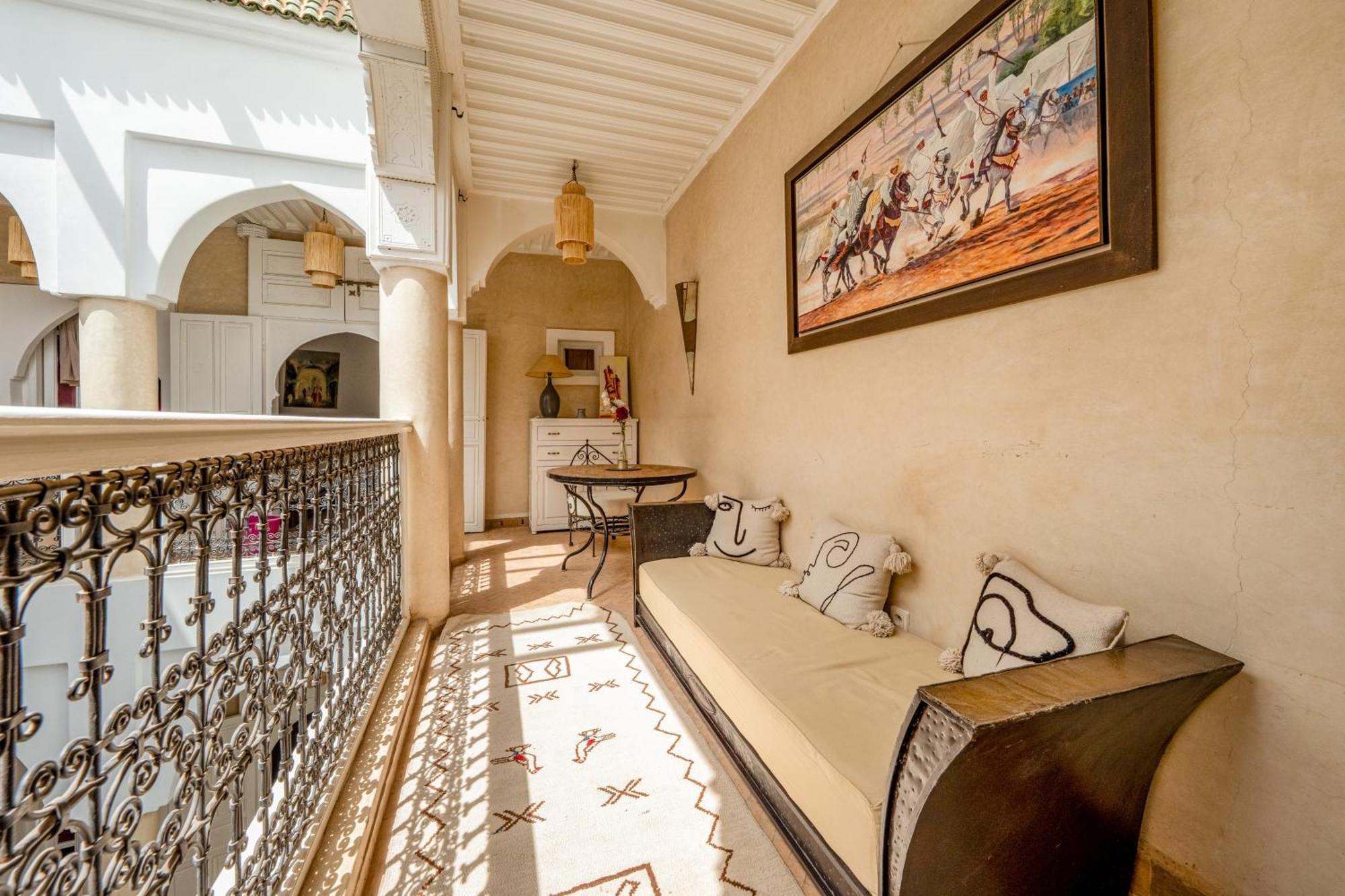 Riad Awinati Location Privatisee ,Piscine Chauffee , Beau Rooftop Marrakesh Eksteriør billede