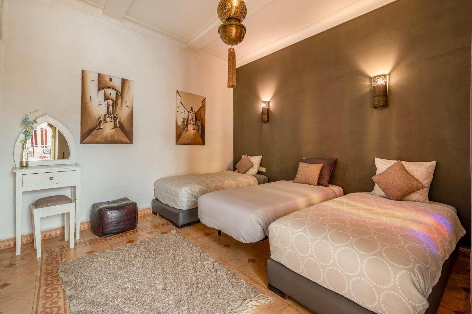Riad Awinati Location Privatisee ,Piscine Chauffee , Beau Rooftop Marrakesh Eksteriør billede